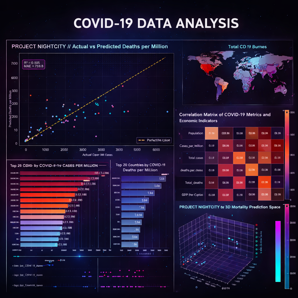 Project NightCity Global COVID and GDP Analysis