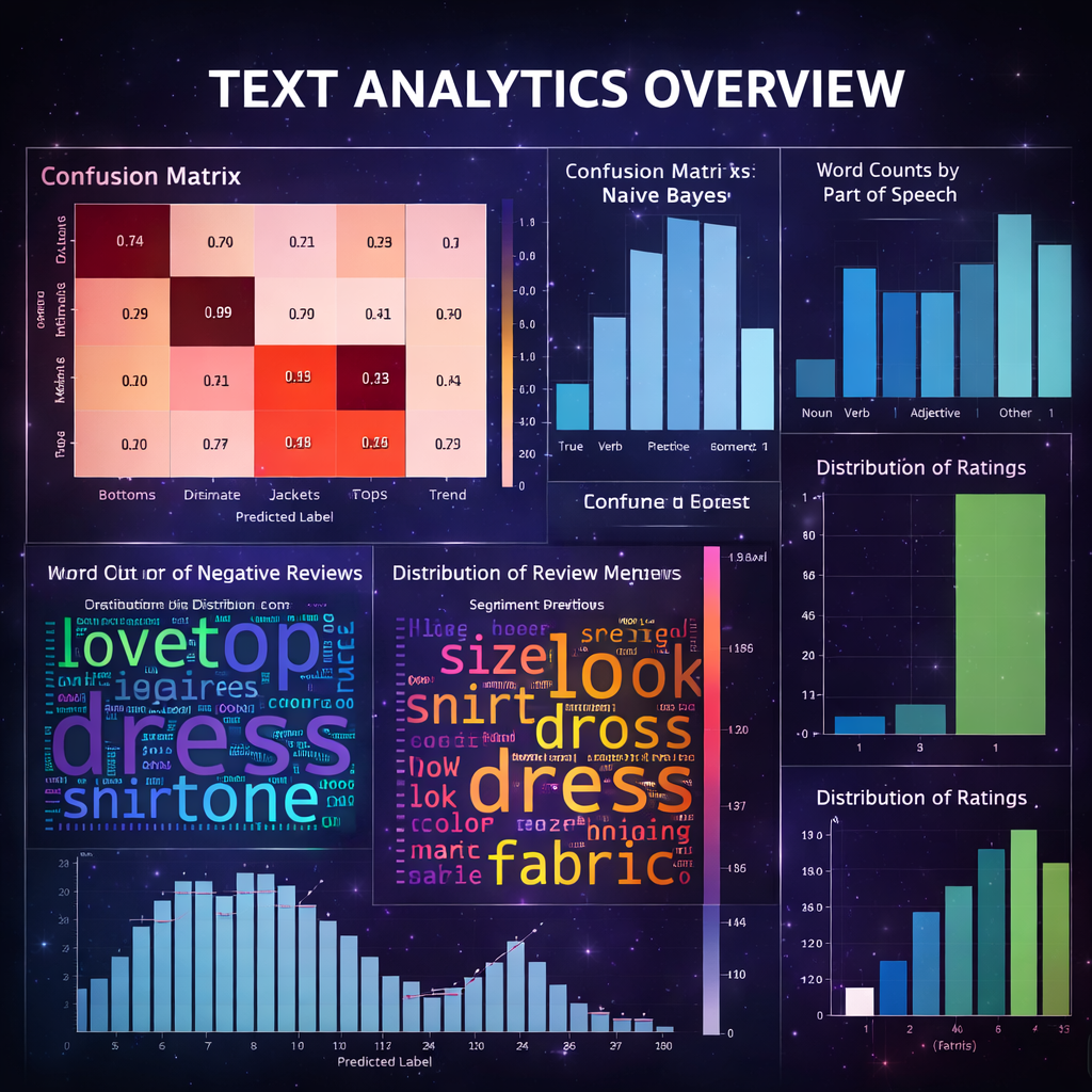 Clothing Reviews NLP and Text Classification